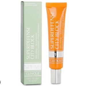 New, in sealed box, CLINIQUE Superdefense City Block Broad Spectrum SPF 50